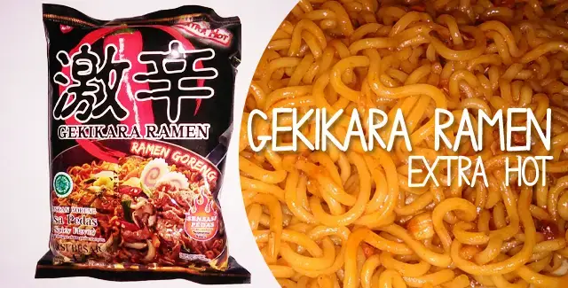 Review Gekikara Ramen Goreng Extra Hot