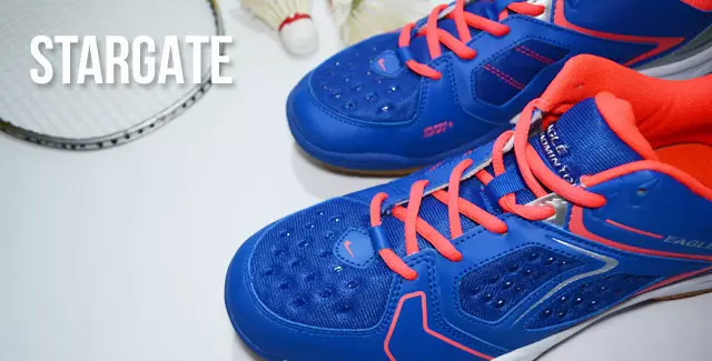 Review Sepatu Badminton Eagle Stargate, Untuk Profesional 4 Sepatu Badminton EAGLE STARGATE First Look