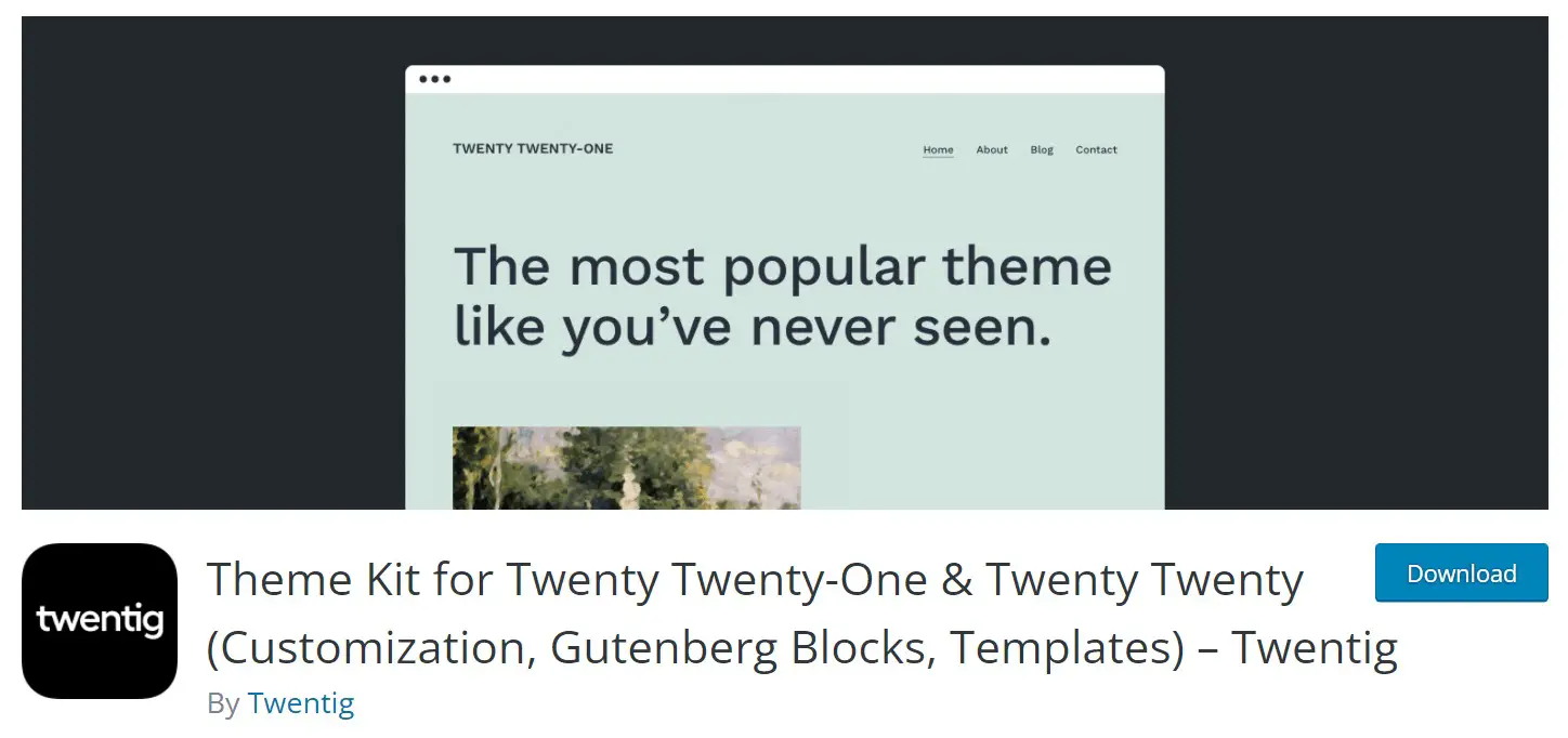 Twentig Plugin WordPress