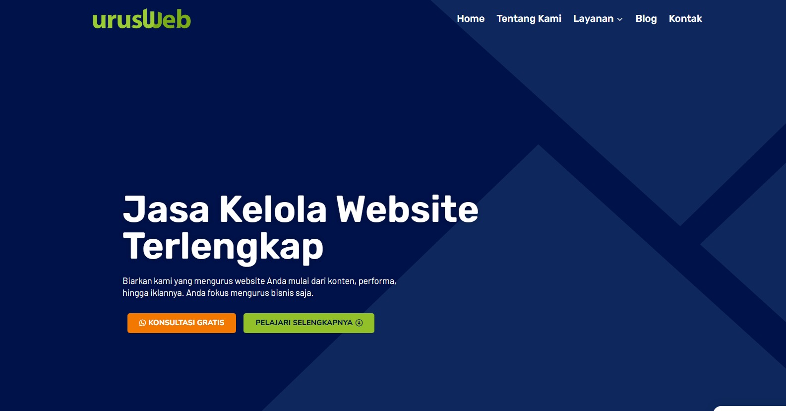 Jasa Pemeliharaan Website Urusweb